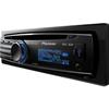 Autoradio Pioneer DEH-8300SD.Sintolettore CD con controllo dell'iPod, porta USB anteriore, 3 uscite Pre-out RCA ad alta tensione e SD (display OEL blu)